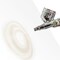 8 oz White Water-Based Air Brush Paint for Skin - Face & Body Airbrush Paint for Halloween, Cosplay, Theatrical Makeup & Temporary Tattoos